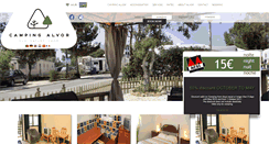 Desktop Screenshot of campingalvor.com