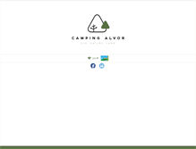 Tablet Screenshot of campingalvor.com